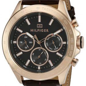 Tommy Hilfiger Hudson 1791225 Kello Musta / Nahka