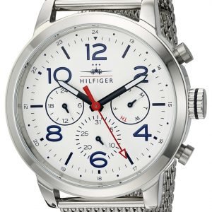 Tommy Hilfiger Jake 1791233 Kello Valkoinen / Teräs