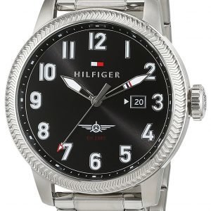 Tommy Hilfiger Jasper 1791312 Kello Musta / Teräs