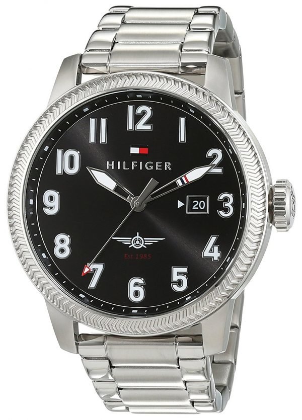 Tommy Hilfiger Jasper 1791312 Kello Musta / Teräs