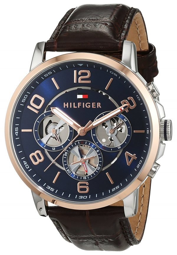 Tommy Hilfiger Keagan 1791290 Kello Sininen / Nahka