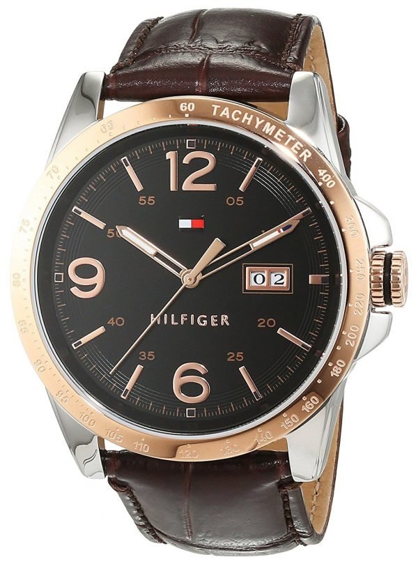 Tommy Hilfiger Ken 1791255 Kello Musta / Nahka