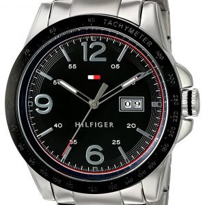 Tommy Hilfiger Ken 1791257 Kello Musta / Teräs