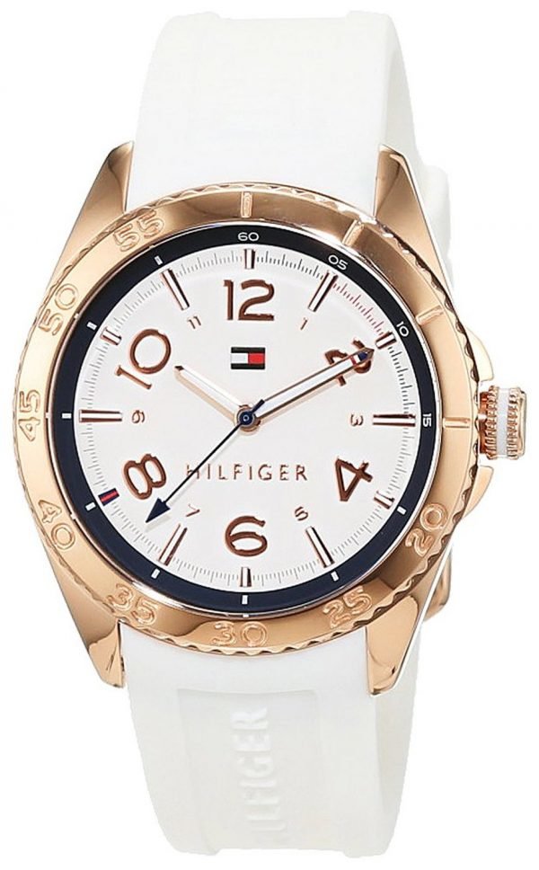 Tommy Hilfiger Lizzie 1781636 Kello Valkoinen / Kumi