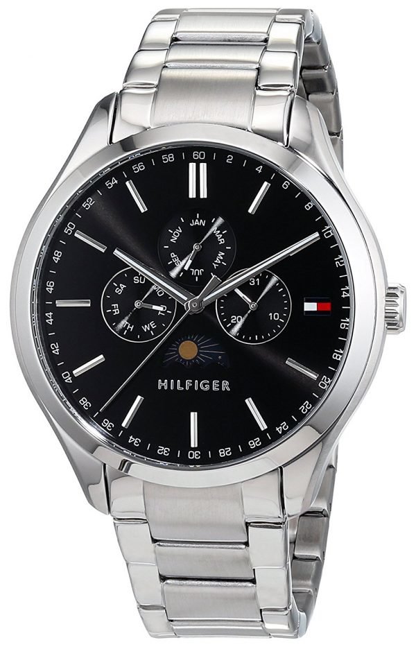 Tommy Hilfiger Oliver 1791303 Kello Musta / Teräs