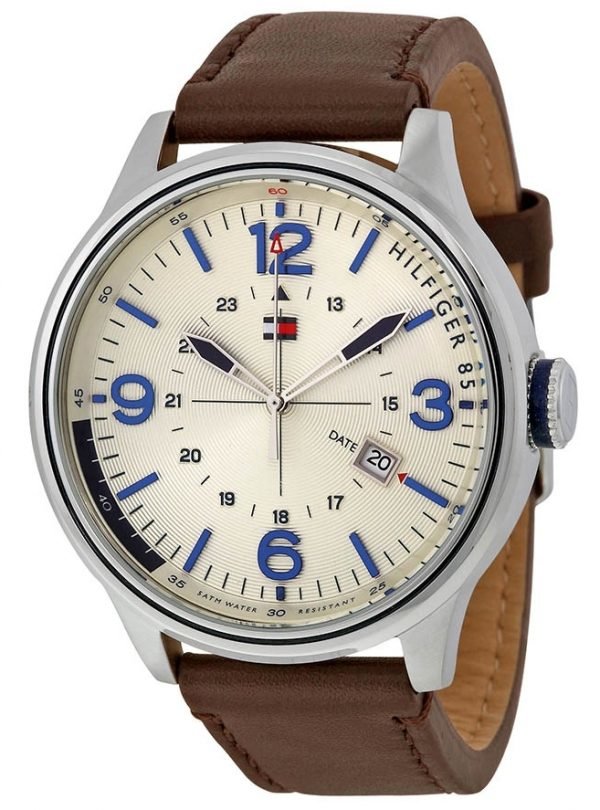 Tommy Hilfiger Peter 1791102 Kello Beige / Nahka