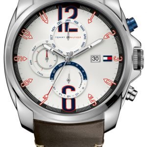 Tommy Hilfiger Sport 1790834 Kello Valkoinen / Nahka