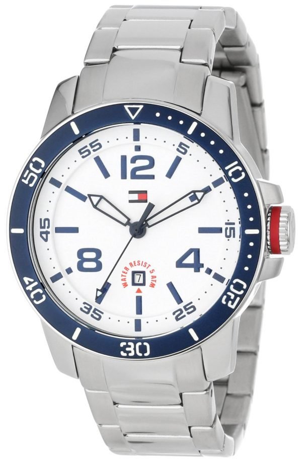 Tommy Hilfiger Sport 1790846 Kello Valkoinen / Teräs