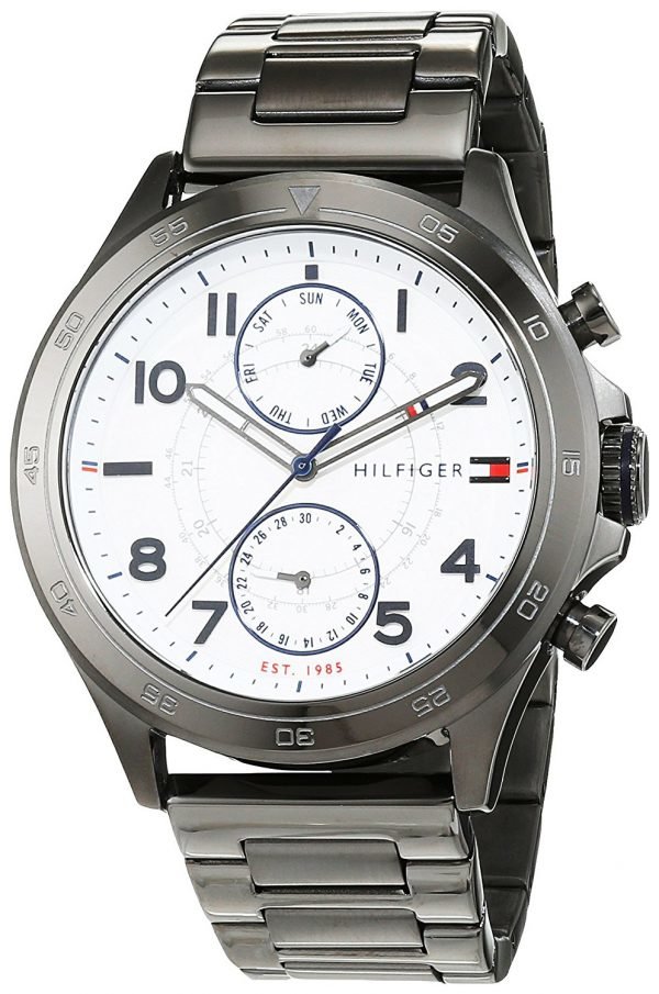 Tommy Hilfiger Sport 1791341 Kello Valkoinen / Teräs