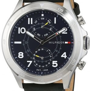 Tommy Hilfiger Sport 1791346 Kello Musta / Nahka