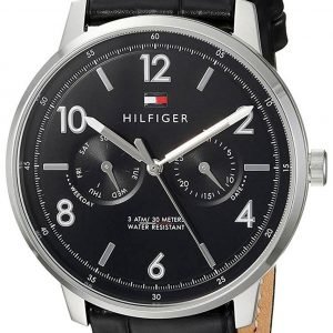 Tommy Hilfiger Sport 1791356 Kello Musta / Nahka