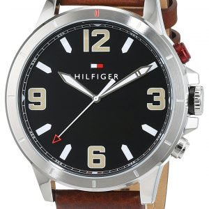 Tommy Hilfiger Th 24/7 1791296 Kello Musta / Nahka