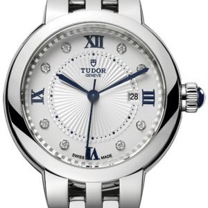 Tudor Clair De Rose 35500-0005 Kello Valkoinen / Tekstiili