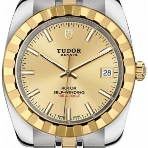 Tudor Classic Date 21013-0002 Kello Kullattu / 18k Keltakultaa