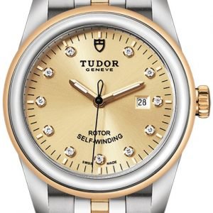 Tudor Glamour Date 53003-0006 Kello Kullattu / 18k Keltakultaa