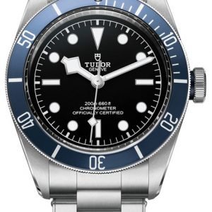 Tudor Heritage 79230b-0001 Kello Musta / Teräs