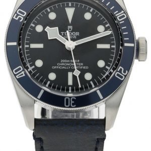 Tudor Heritage 79230b-0002 Kello Musta / Nahka