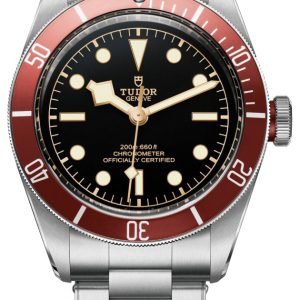 Tudor Heritage 79230r-0003 Kello Musta / Teräs