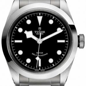 Tudor Heritage 79540-0006 Kello Musta / Teräs