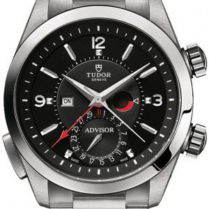 Tudor Heritage Advisor 79620tn-0001 Kello Musta / Teräs