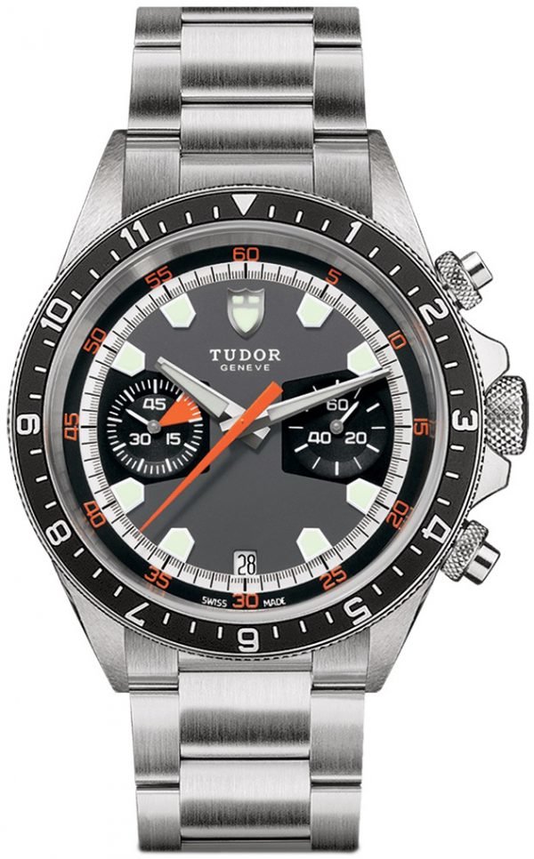 Tudor Heritage Chrono 70330n-0001 Kello Monivärinen / Teräs