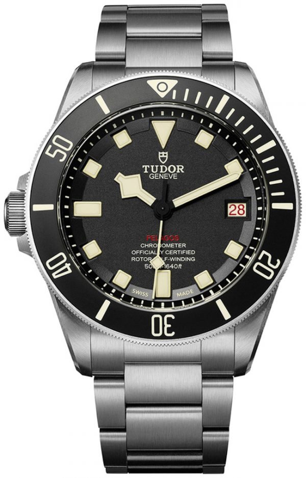 Tudor Pelagos 25610tnl-0001 Kello Musta / Titaani