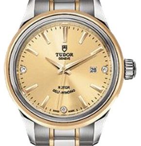 Tudor Style 12103-0004 Kello Samppanja / 18k Keltakultaa