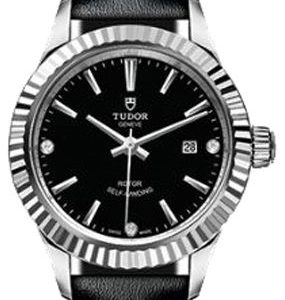 Tudor Style 12110-0025 Kello Musta / Nahka