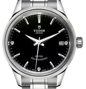 Tudor Style 12300-0004 Kello Musta / Teräs