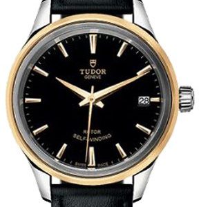 Tudor Style 12303-0009 Kello Musta / Nahka