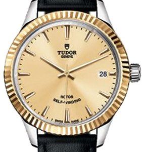 Tudor Style 12313-0017 Kello Samppanja / Nahka