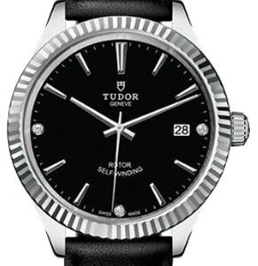 Tudor Style 12510-0026 Kello Musta / Nahka