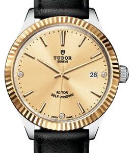 Tudor Style 12513-0020 Kello Samppanja / Nahka