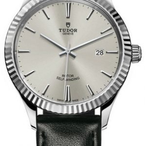 Tudor Style 12710-0021 Kello Hopea / Nahka