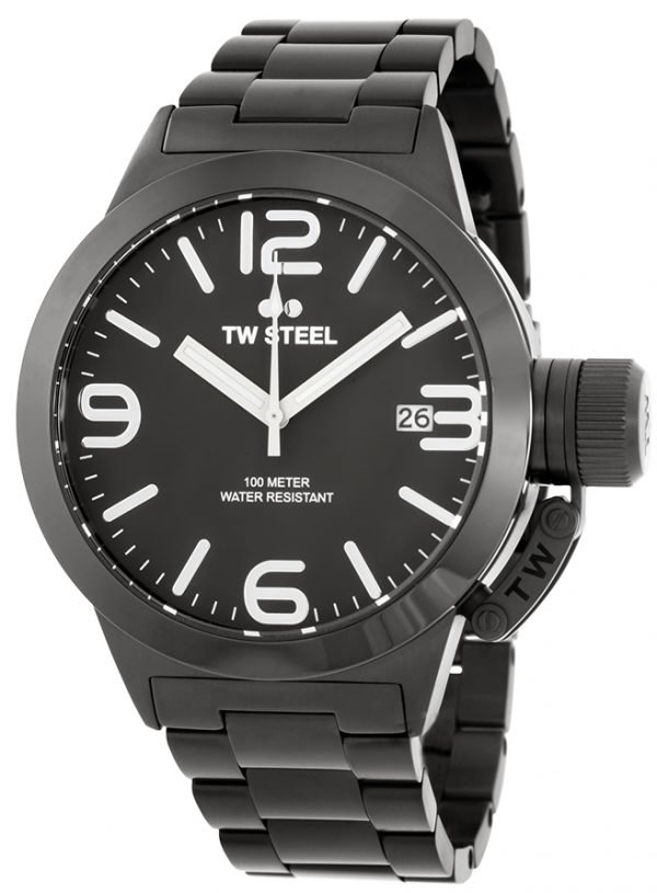 Tw Steel Canteen Cb211 Kello Musta / Teräs