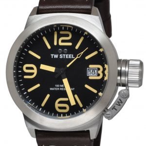 Tw Steel Canteen Cs31 Kello Musta / Nahka