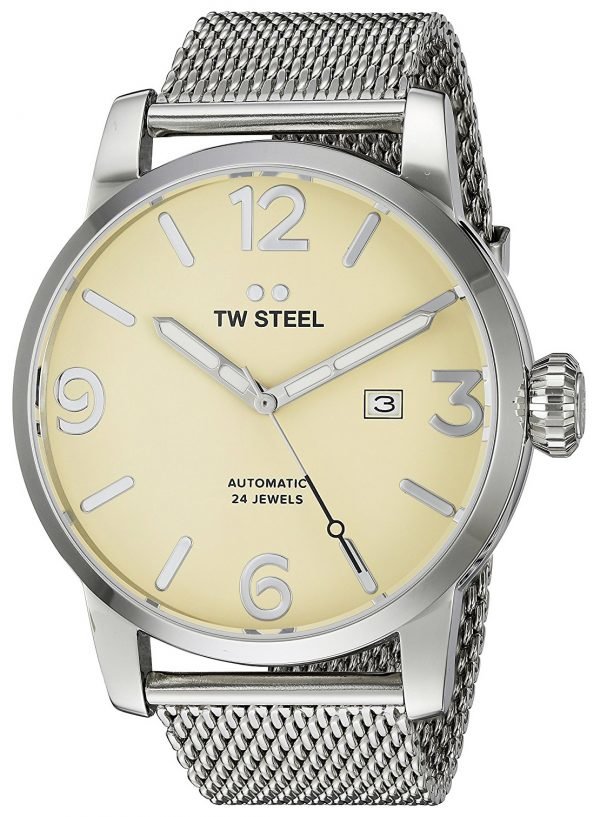 Tw Steel Maverick Mb6 Kello Beige / Teräs