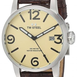 Tw Steel Maverick Ms21 Kello Beige / Nahka