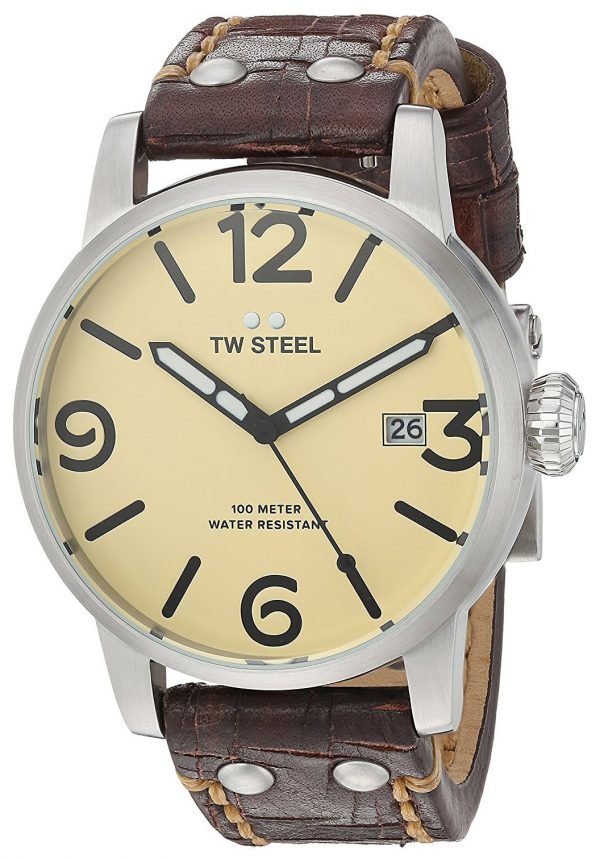 Tw Steel Maverick Ms21 Kello Beige / Nahka