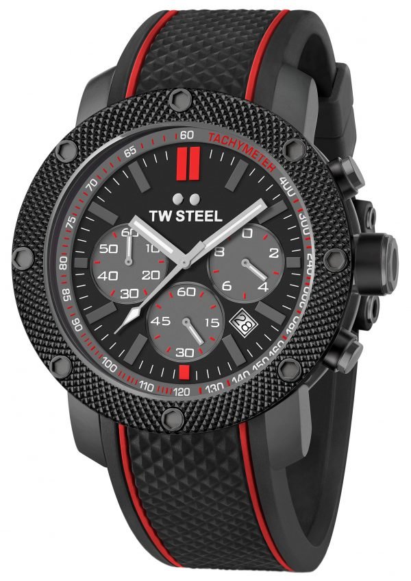 Tw Steel Tech Ts6 Kello Musta / Kumi