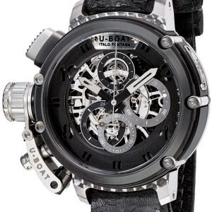 U-Boat Chimera 8028 Kello Musta / Nahka