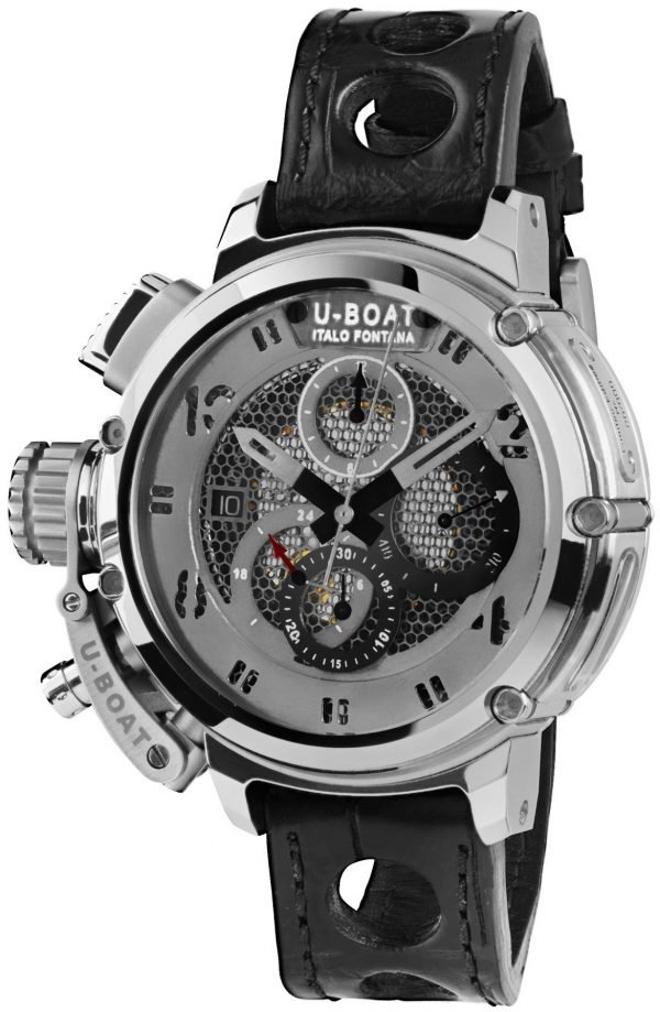 U-Boat Chimera 8065 Kello Hopea / Nahka