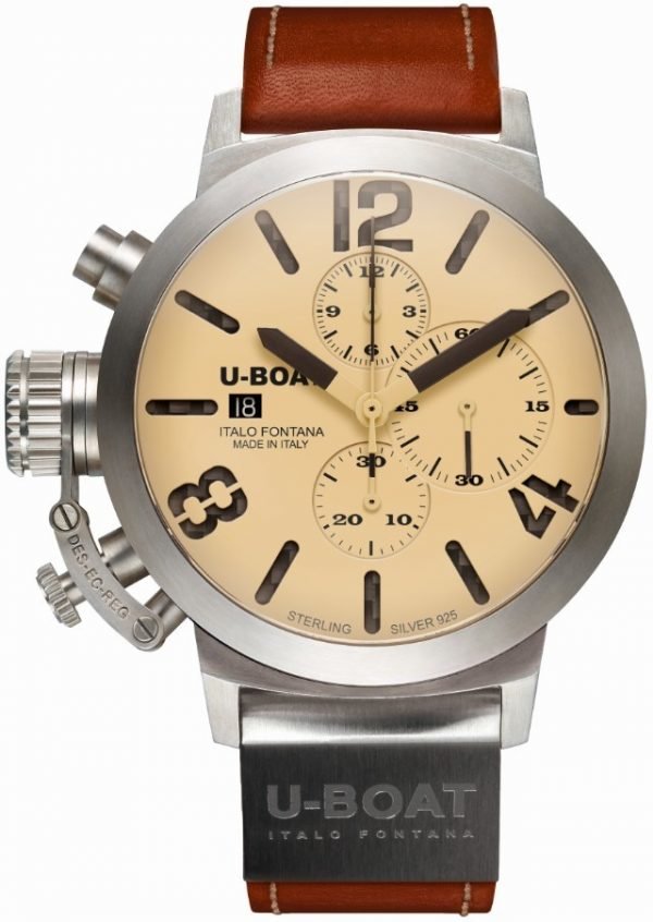 U-Boat Classico 6918 Kello Ruskea / Nahka