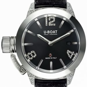 U-Boat Classico 6950 Kello Musta / Nahka