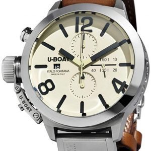 U-Boat Classico 7431/A Kello Beige / Nahka