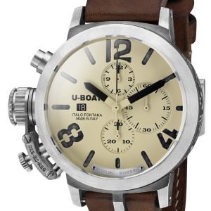 U-Boat Classico 7452 Kello Ruskea / Nahka