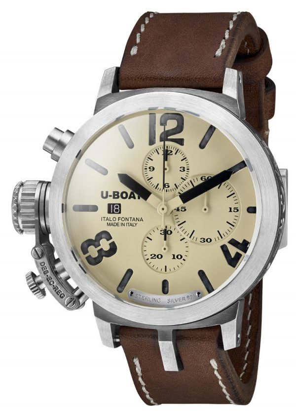 U-Boat Classico 7452 Kello Ruskea / Nahka