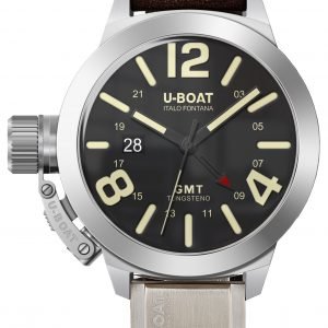 U-Boat Classico 8050 Kello Musta / Nahka