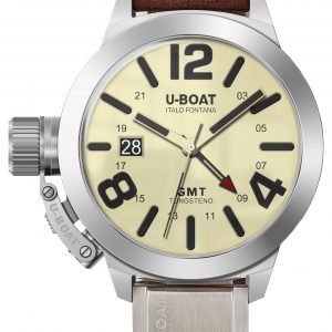 U-Boat Classico 8051 Kello Beige / Nahka