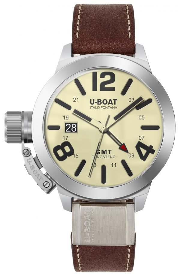 U-Boat Classico 8051 Kello Beige / Nahka